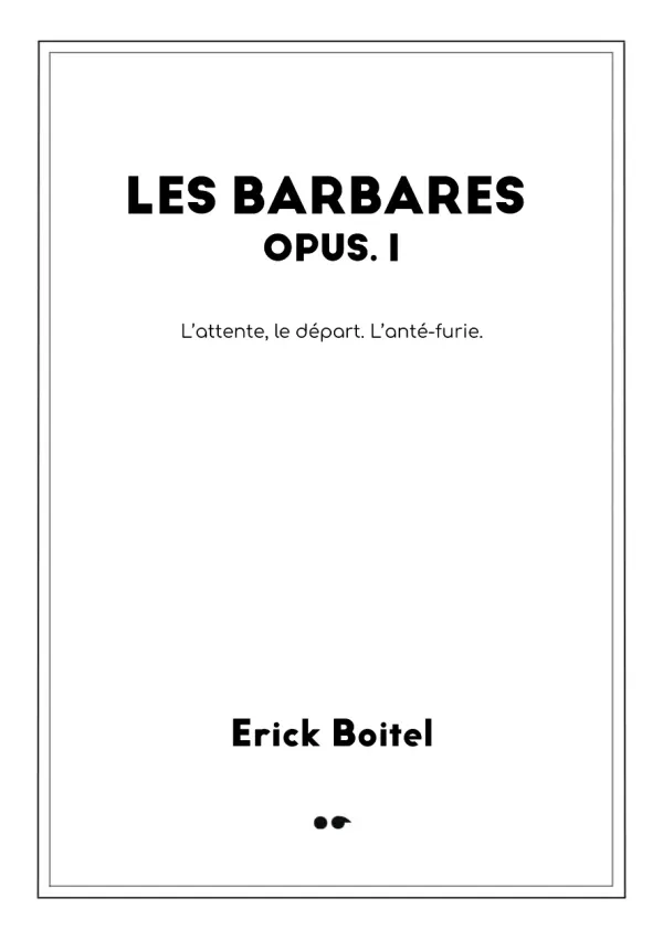 Cover of Les Barbares
Opus. 1