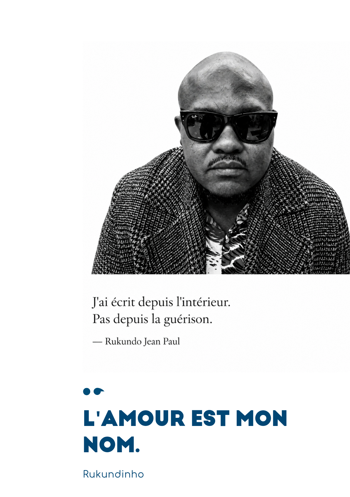 Cover of L'amour est mon nom.