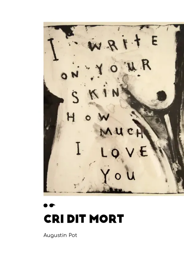Cover of Cri dit mort