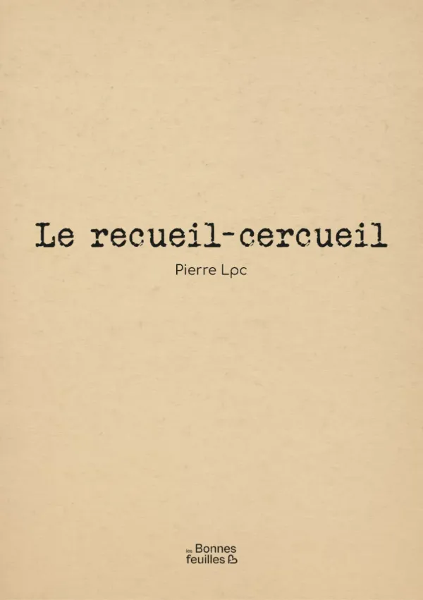Cover of Le recueil-cercueil
