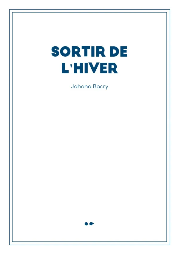 Cover of Sortir de l'hiver