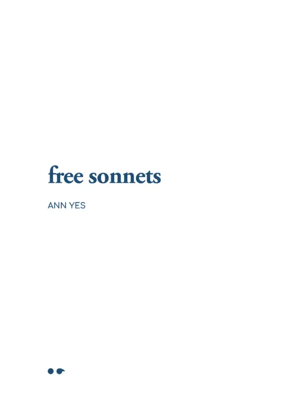 Cover of free sonnets