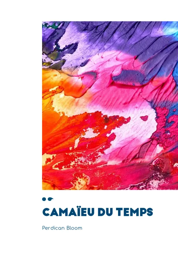 Cover of Camaïeu du temps