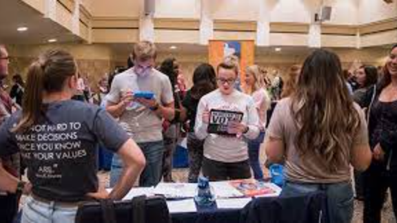 Voter Registration for 1st Gen at Washburn University