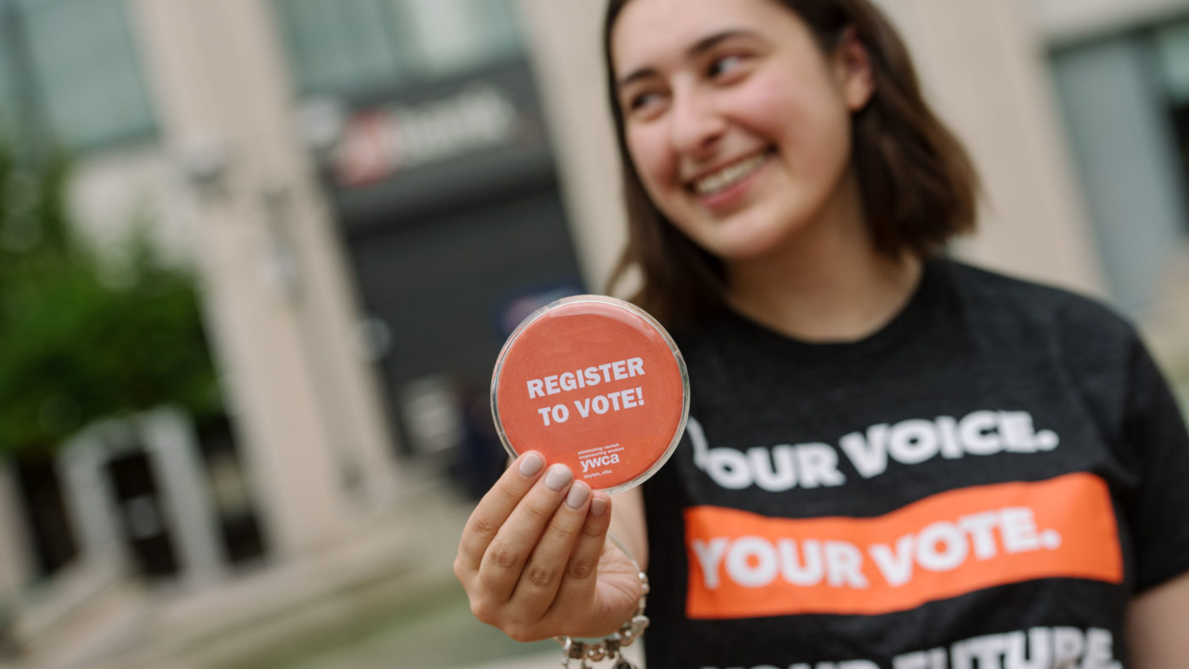 Get out the Vote at YWCA