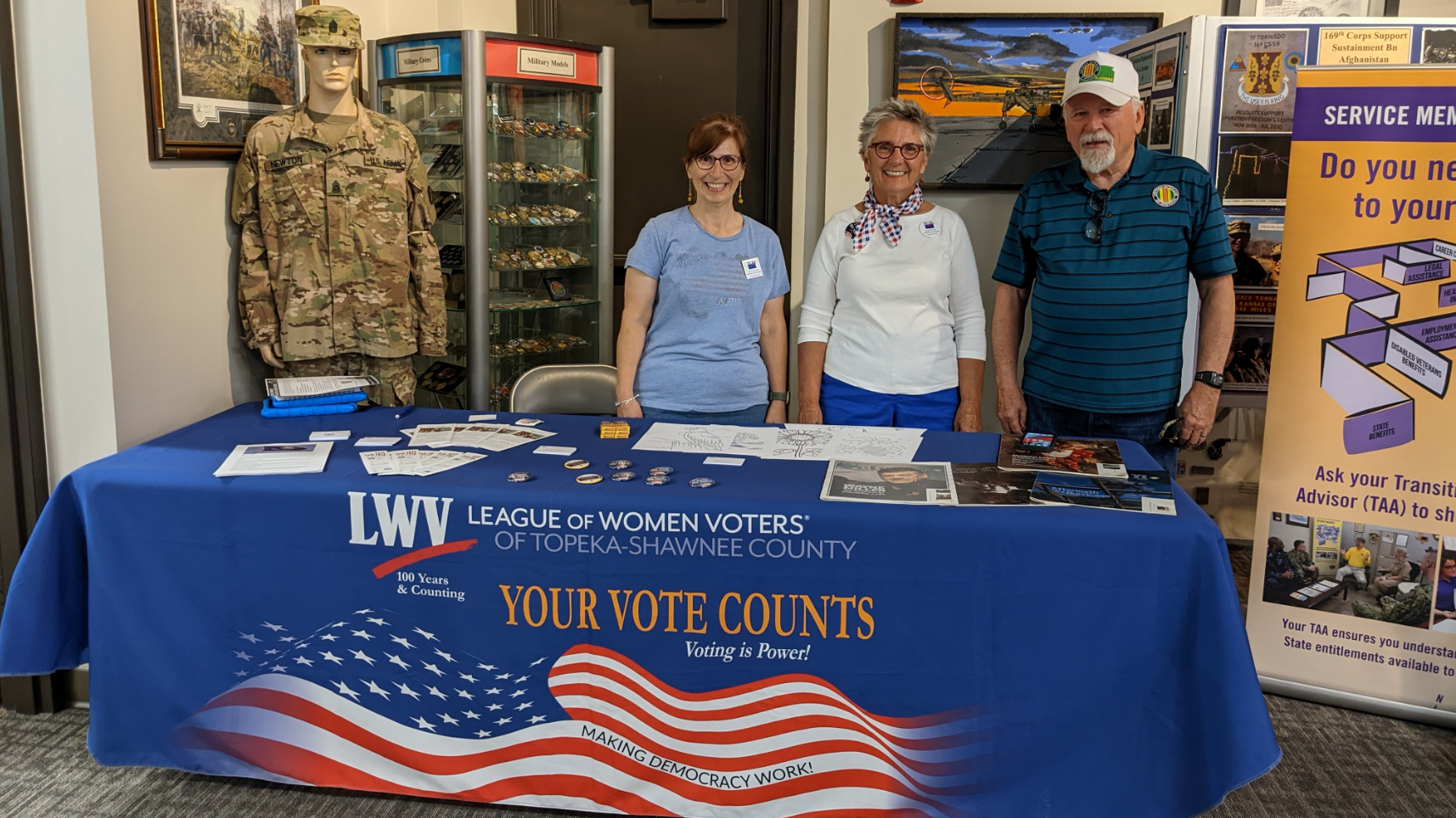 Heartland Military Day Voter Engagement