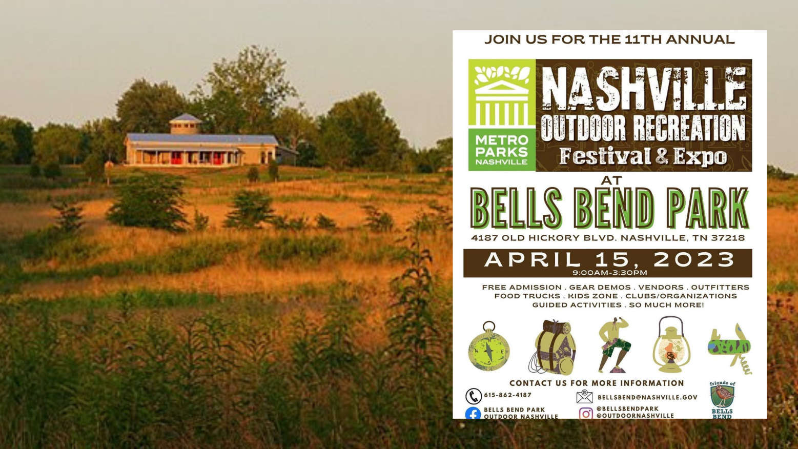 Outreach at Nashville Outdoor Recreation Festival & Expo