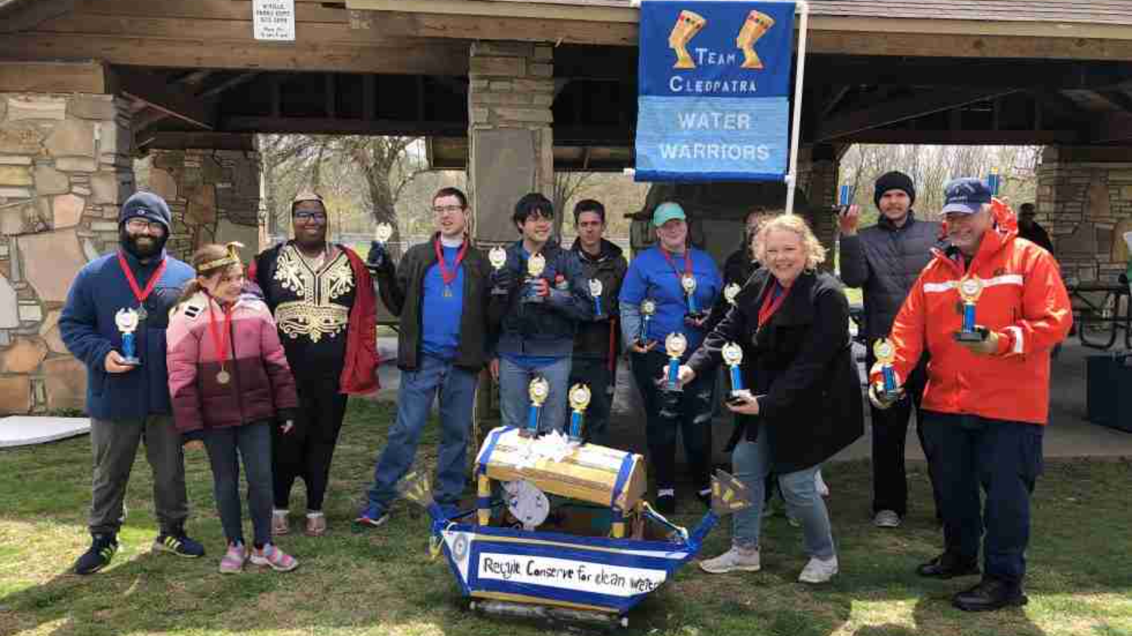 Outreach at Borderless Arts Tennessee's Annual Water Warriors