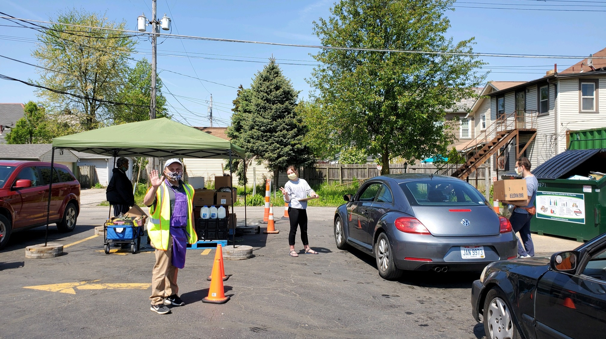 Distribute Food at the All People’s Fresh Market (7/14)