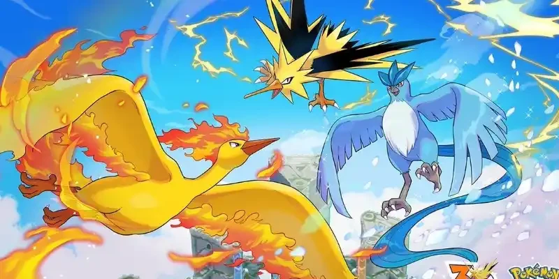 Artikodin, Électhor et Sulfura arrivent dans Pokémon UNITE