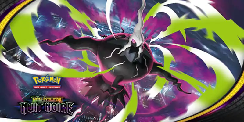 Méga-Évolution Nuit Noire : la nouvelle extension TCG annoncée