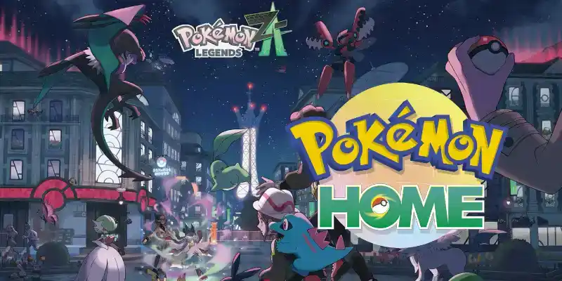 Pokémon HOME 4.0.0 : compatibilité Légendes Z-A et cadeaux