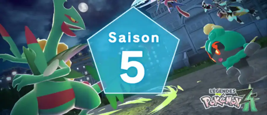 Pokémon Legends: Z-A - Remportez une Jungkite lors de la Saison 5 des combats classés