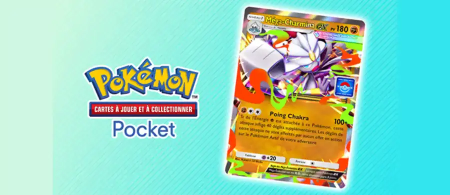 Pokémon TCG Pocket : l’événement butin Méga-Charmina-ex arrive du 12 au 22 février