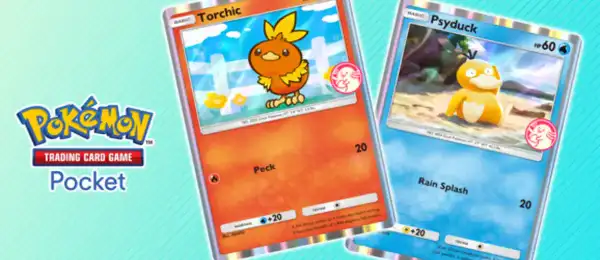 Pokémon TCG Pocket — Événement Wonder Pick : Psykokwak et Poussifeu