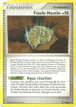 Fossile Nautile