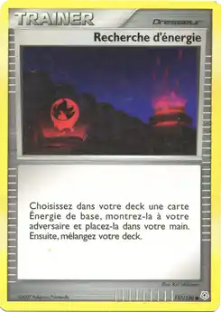 Recherche d'énergie