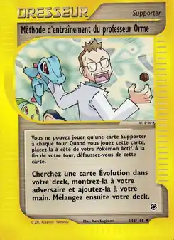 Méthode d'entraînement du professeur Orme