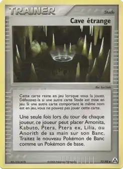 Cave étrange
