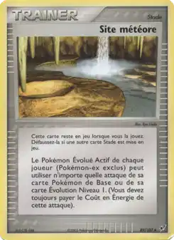Site météore