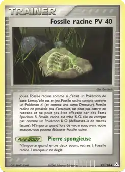 Fossile racine