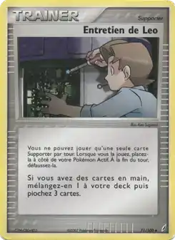 Entretien de Leo