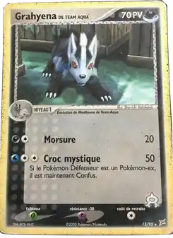 Grahyena de Team Aqua
