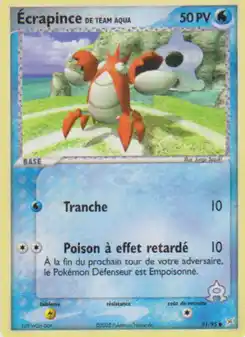 Écrapince de Team Aqua