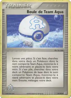 Boule de Team Aqua