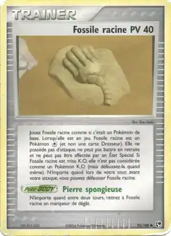 Fossile racine