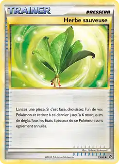 Herbe sauveuse
