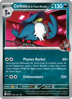 Corboss de la Team Rocket