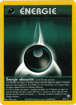 Énergie obscurité