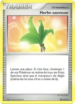 Herbe sauveuse