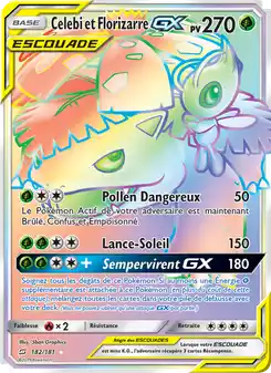 Celebi et Florizarre GX