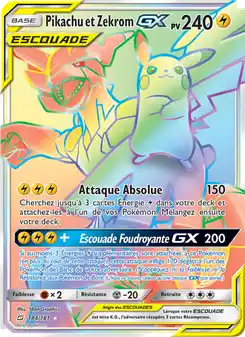 Pikachu et Zekrom GX