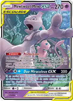 Mewtwo et Mew GX