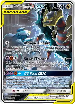 Carchacrok et Giratina GX