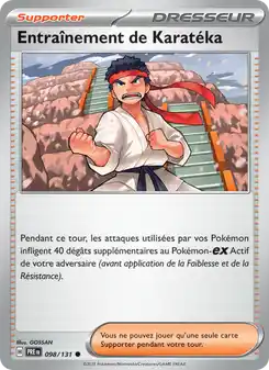 Entraînement de Karatéka