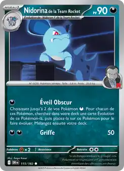 Nidorina de la Team Rocket