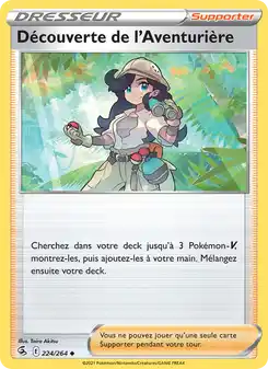 Découverte de l'Aventurière