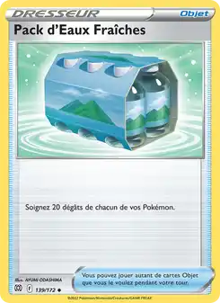 Pack d'Eaux Fraîches