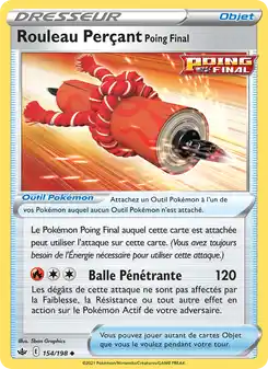 Rouleau Perçant Poing Final