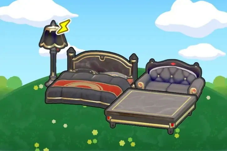 Assortiment de meubles luxueux