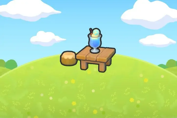 Coin boisson glacée océan