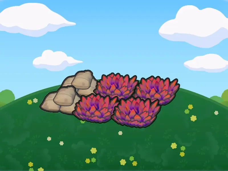 Coin d'entraînement en hautes herbes