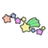 Décoration murale étoiles - Pokémon Pokopia