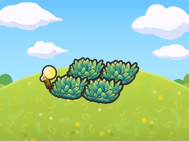 Hautes herbes éclairées