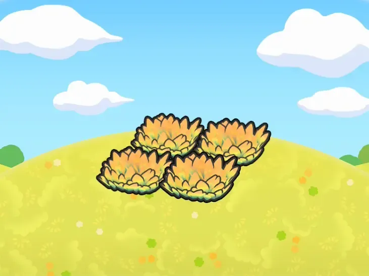 Hautes herbes jaunes