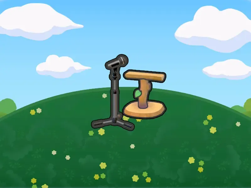 Micro de récital de gazouillis